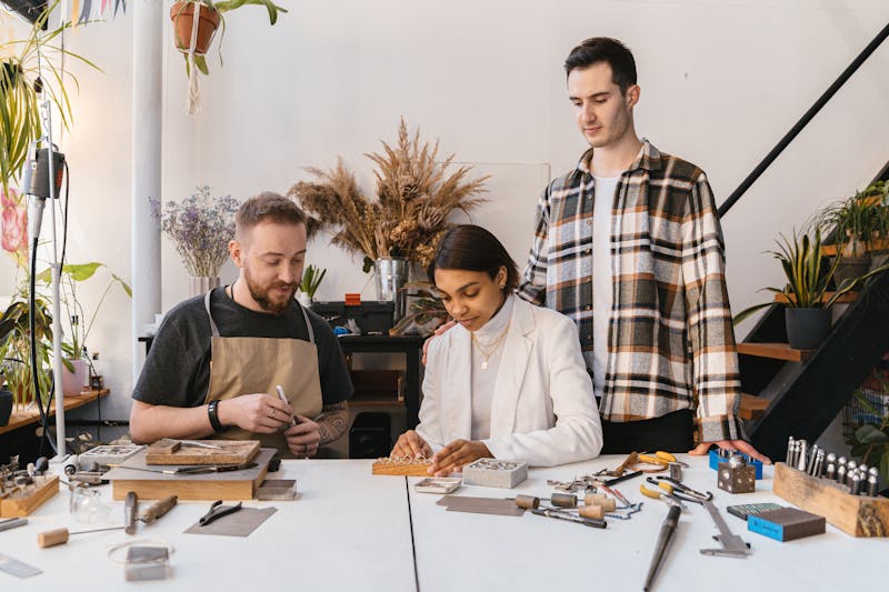 Équipe Cleor au travail